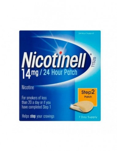 NICOTINELL 14 mg/24 HORAS PARCHE TRANSDERMICO,...