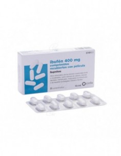 IBUFEN  400mg COMPRIMIDOS RECUBIERTOS CON PELICULA, 20...