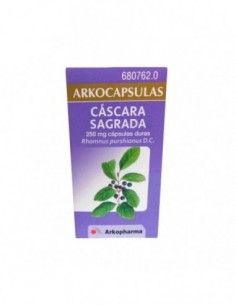 ARKOCAPSULAS CASCARA SAGRADA 250 mg CAPSULAS DURAS, 50...