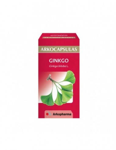 ARKOCAPSULAS GINKGO 180 mg CAPSULAS DURAS, 100...