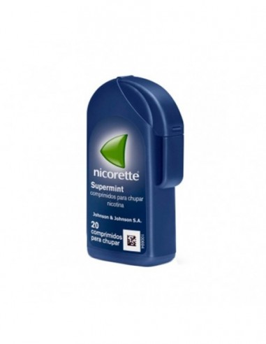 NICORETTE SUPERMINT 4 mg COMPRIMIDOS PARA...