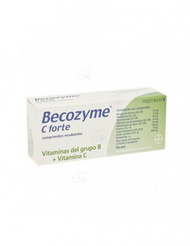 BECOZYME C FORTE, 30 comprimidos