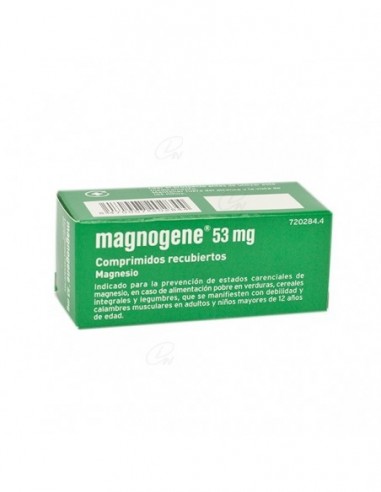 MAGNOGENE 53 mg COMPRIMIDOS RECUBIERTOS, 45...