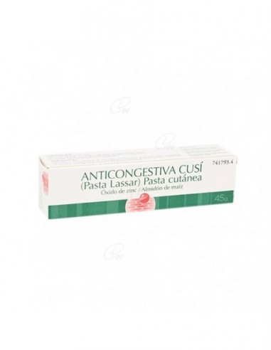 ANTICONGESTIVA CUSI (PASTA LASSAR), 1 tubo de 45 g