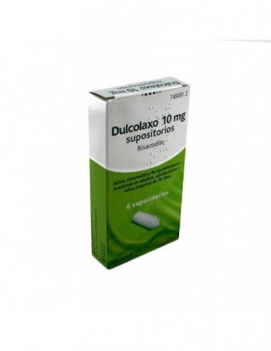 DULCOLAXO BISACODILO 10 mg SUPOSITORIOS, 6...