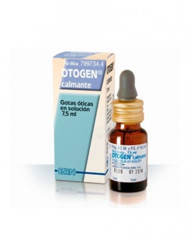OTOGEN CALMANTE, 1 frasco de 7,5 ml