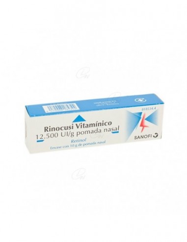 RINOCUSI VITAMÍNICO 12.500 UI/g POMADA NASAL, 1...