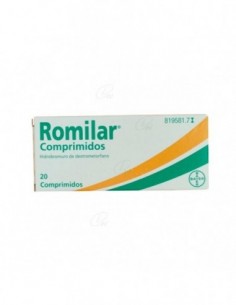 ROMILAR 15 mg COMPRIMIDOS, 20 comprimidos