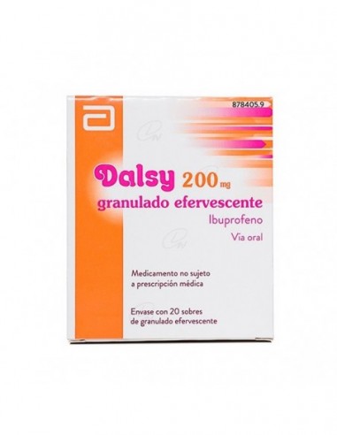 DALSY 200 mg GRANULADO EFERVESCENTE, 20 sobres