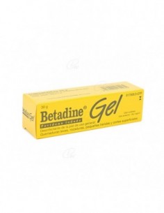 BETADINE GEL, 1 tubo de 30 g
