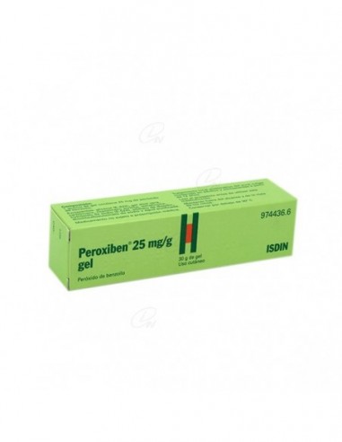 PEROXIBEN  25 mg/g GEL, 1 tubo de 30 g