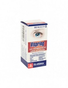 VISPRING 500 microgramos/ml COLIRIO EN SOLUCION, 1 frasco...