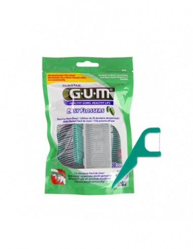 GUM- 890 EASY FLOSSERS APLICADOR 30 U