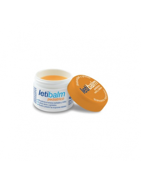 LETIBALM BÁLSAMO REPARADOR LABIOS Y NARIZ PEDIATRICO 10 ML