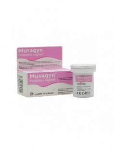 MUVAGYN PREBIÓTICO 10 CAPSULAS VAGINALES