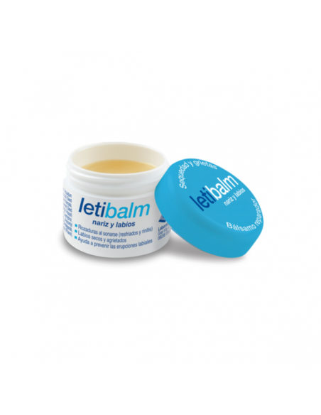 LETIBALM BÁLSAMO REPARADOR LABIOS Y NARIZ TARRO 10 ML