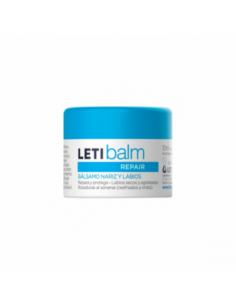 LETIBALM BÁLSAMO REPARADOR LABIOS Y NARIZ TARRO 10 ML 2