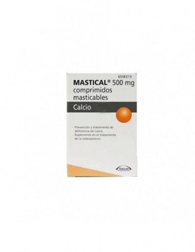 MASTICAL 500 mg COMPRIMIDOS MASTICABLES, 90...