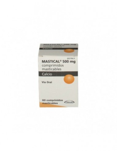 MASTICAL 500 mg COMPRIMIDOS MASTICABLES, 60...