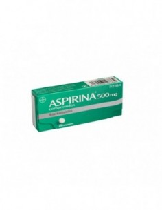 ASPIRINA 500 MG  20 COMP