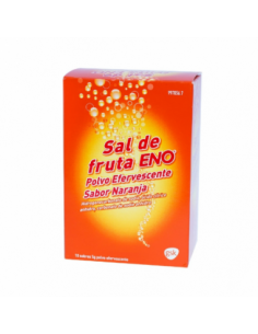 SAL DE FRUTA ENO NARANJA, 10 sobres