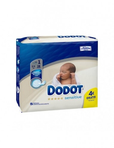 PAÑAL INFANTIL DODOT PROTECTION PLUS SENSITIVE...