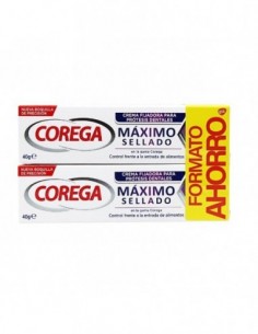 Corega | maximo Sellado Crema Fijadora Duplo 40 gr
