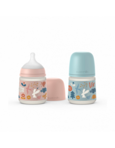 Suavinex Biberon Prints Tetina Fisiológica SX Pro, flujo...