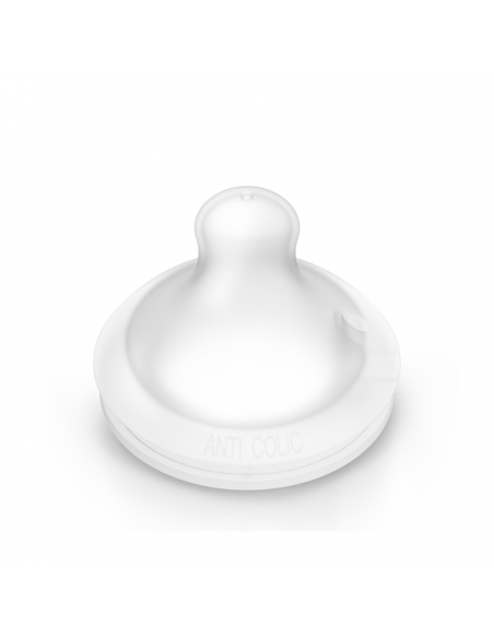 SUAVINEX TETINA FISIOLÓGICA SX PRO FLUJO LENTO SILICONA 2 UNIDADES 