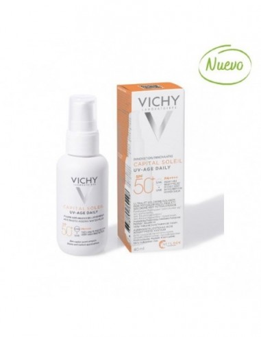 VICHY CAPITAL SOLEIL UV-AGE DAILY FLUIDO SPF50...