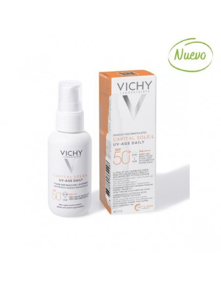 VICHY CAPITAL SOLEIL UV-AGE DAILY FLUIDO SPF50 40 ML