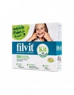 FILVIT ANTIPIOJOS Y LIENDRES KIT SIN INSECTICIDA 