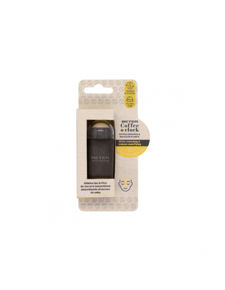 Beter Coffee o´clock Roll-on absorbente de piedra volcánica antibrillos 