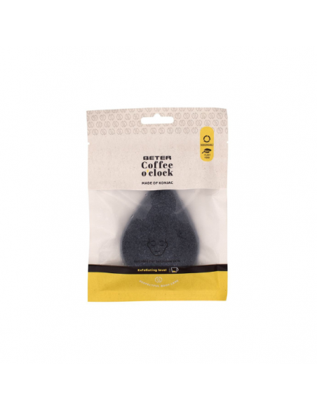 Beter Coffe O´clock esponja facial de konjac