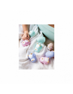 Saro "Pingúinos party" juguete para el baño 2