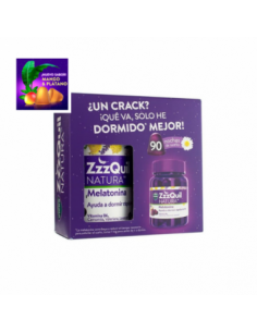 VICKS ZZZQUIL NATURA 90 GOMINOLAS MANGO Y PLÁTANO