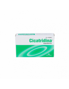 Cicatridina Supositorios 10 unidades 2 g 