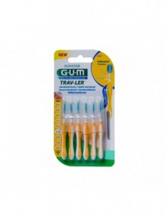 CEPILLO INTERDENTAL VIAJE EXTRAFINO 1.3 MM CONICO 6U 2