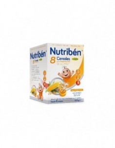 PAPILLA NUTRIBEN 8 CEREALES Y MIEL DIGEST 600 G