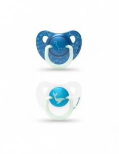 Suavinex chupete silicona night & day 0-6 meses tetina...