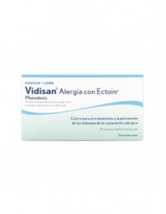 VIDISAN ALERGIA CON ECTOIN 20 MONODOSIS
