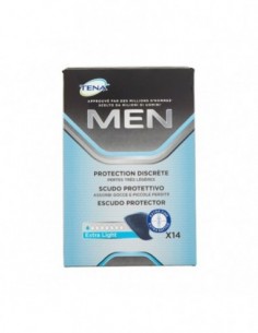 TENA MEN ESCUDO PROTECTOR EXTRA LIGHT 14U