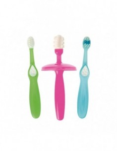 SARO SET DE APRENDIZAJE CEPILLOS DE DIENTES +6M