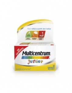 MULTICENTRUM JUNIOR 30 COMPRIMIDOS MASTICABLES