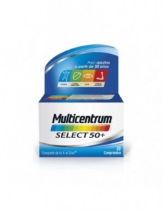 MULTICENTRUM SELECT 50+ 30 COMPRIMIDOS 