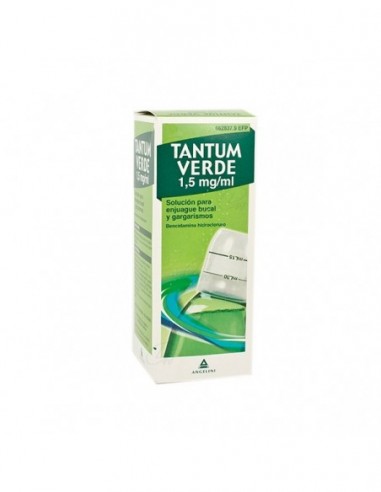 TANTUM VERDE 1,5 mg/ml SOLUCION PARA ENJUAGUE...