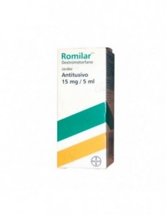 ROMILAR 15 mg/5 ml JARABE, 1 frasco de 200 ml