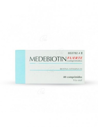 MEDEBIOTIN FUERTE COMPRIMIDOS, 40 comprimidos