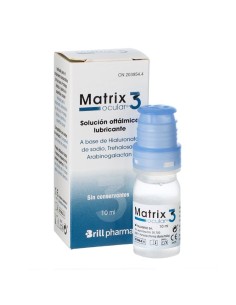 Matrix Ocular 3 Solucion Oftalmica Lubricante  1 Envase 10 M