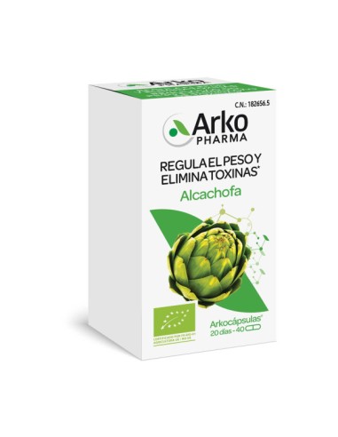 Arkopharma Alcachofa Bio  40 Capsulas